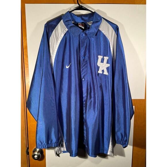 Nike Team Sports‎ Track Jacket Mens Size XL University Of Kentucky Wildcats UK - Picture 1 of 9
